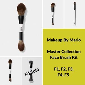 Makeup By Mario Master Collection Face Brush Set (F1 F2 F3 & F5) NEW